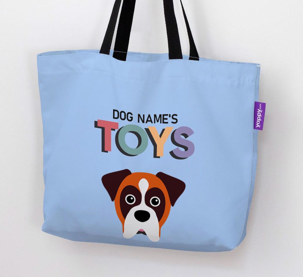 Toys: Personalized {breedFullName} Canvas Bag