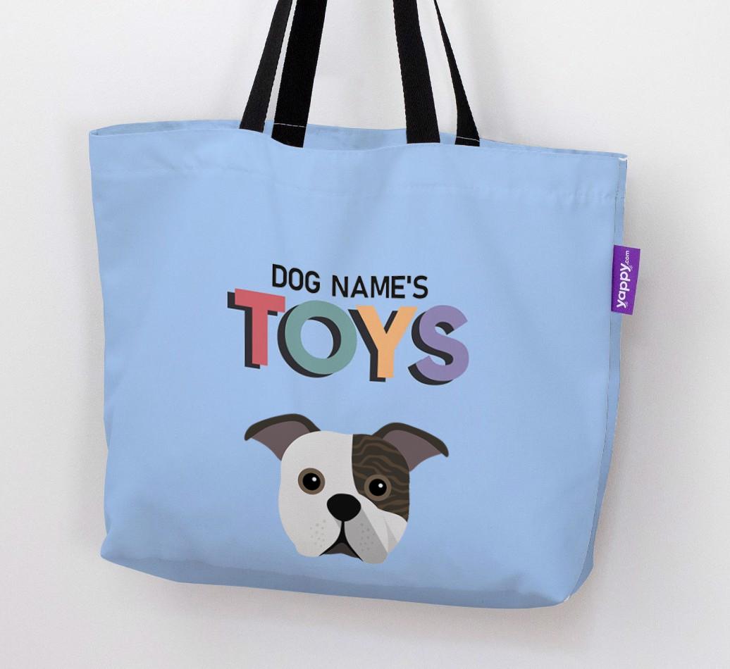 Toys: Personalized {breedFullName} Canvas Bag