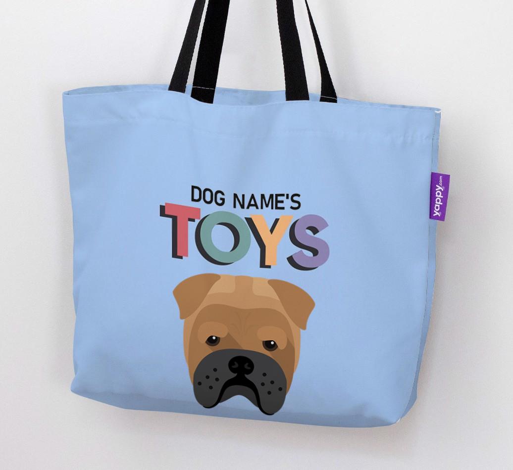 Toys: Personalized {breedFullName} Canvas Bag
