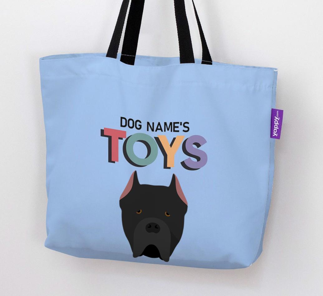 Toys: Personalized {breedFullName} Canvas Bag