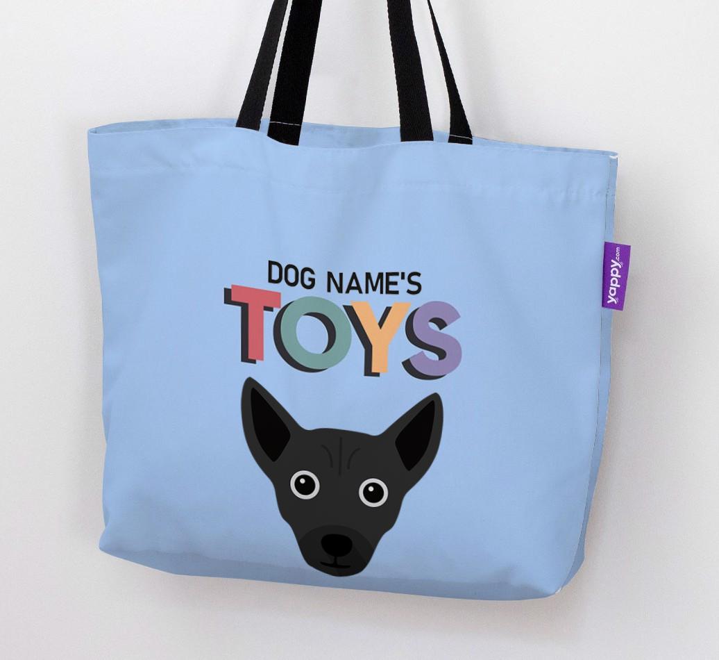 Toys: Personalized {breedFullName} Canvas Bag