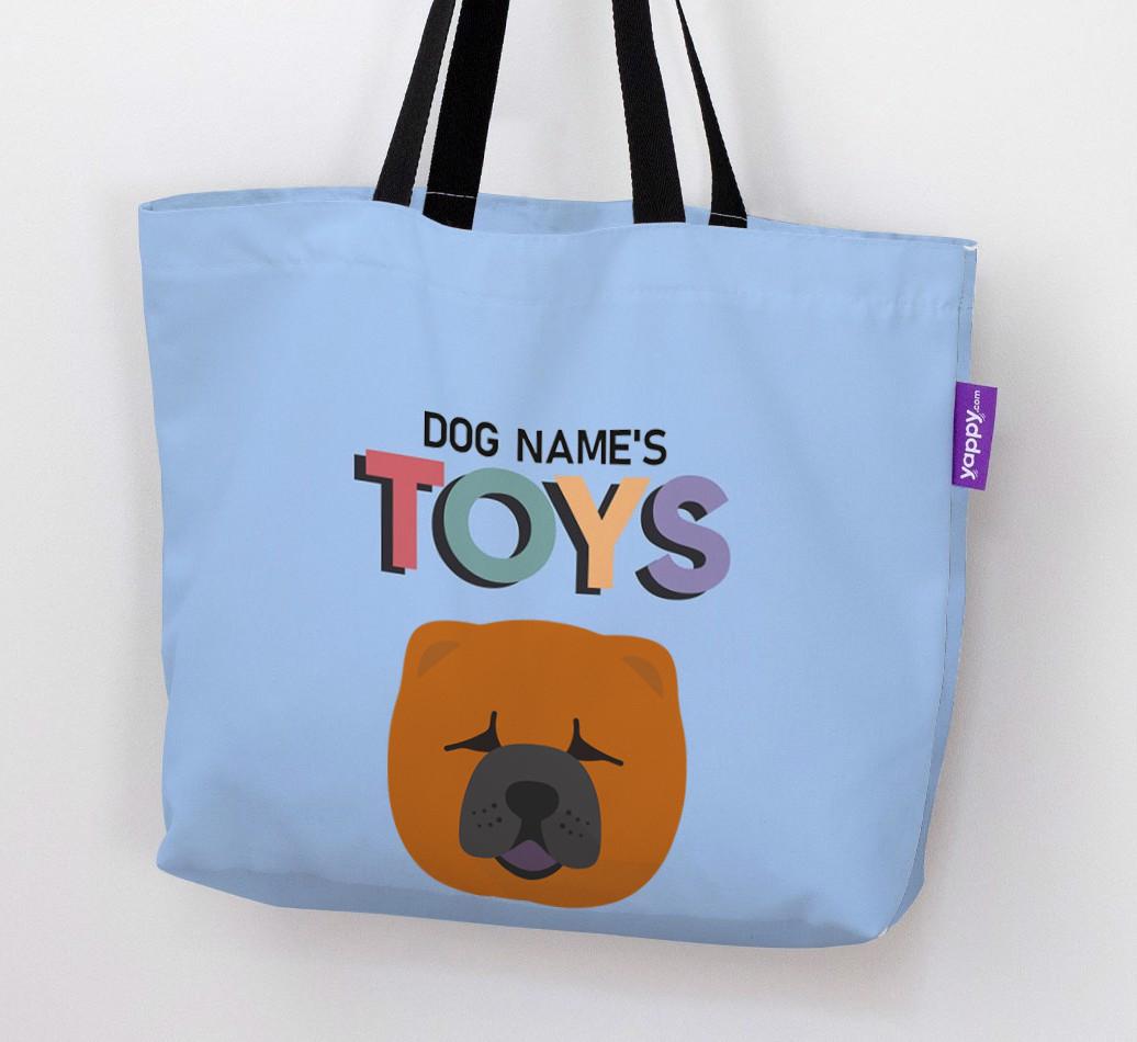 Toys: Personalized {breedFullName} Canvas Bag