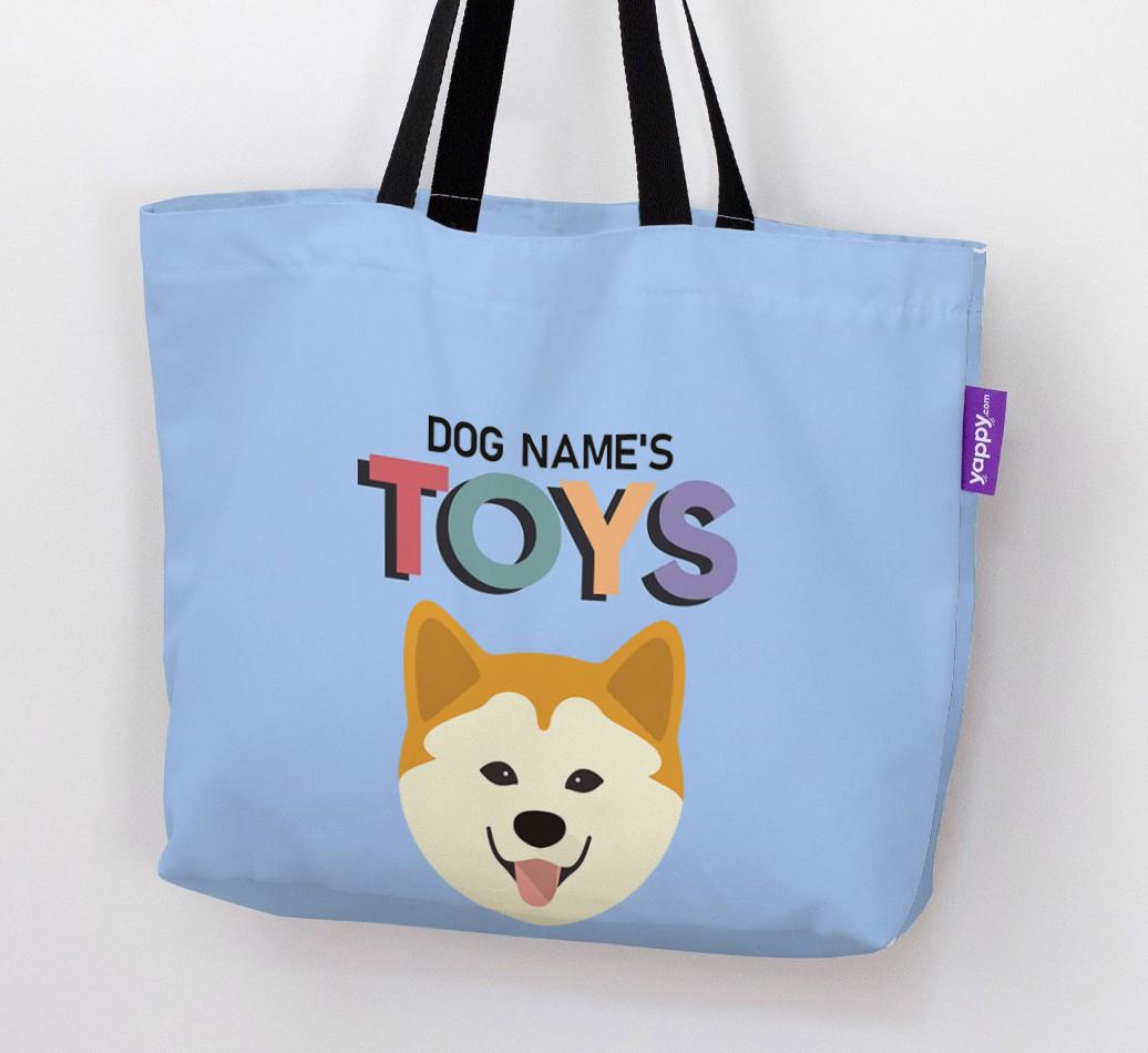 Toys: Personalized {breedFullName} Canvas Bag