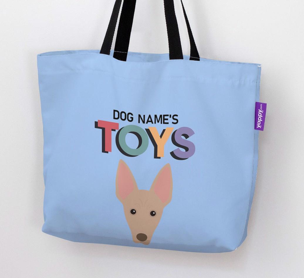 Toys: Personalized {breedFullName} Canvas Bag