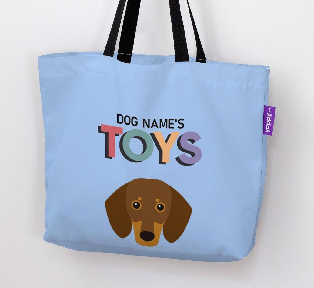 Toys: Personalized {breedFullName} Canvas Bag