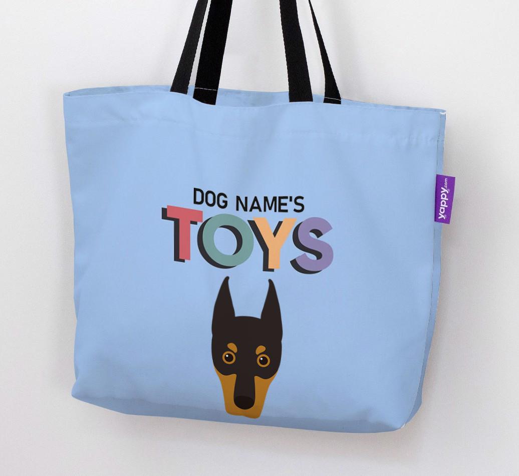 Toys: Personalized {breedFullName} Canvas Bag
