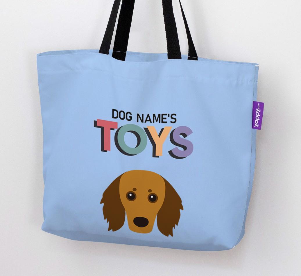 Toys: Personalized {breedFullName} Canvas Bag