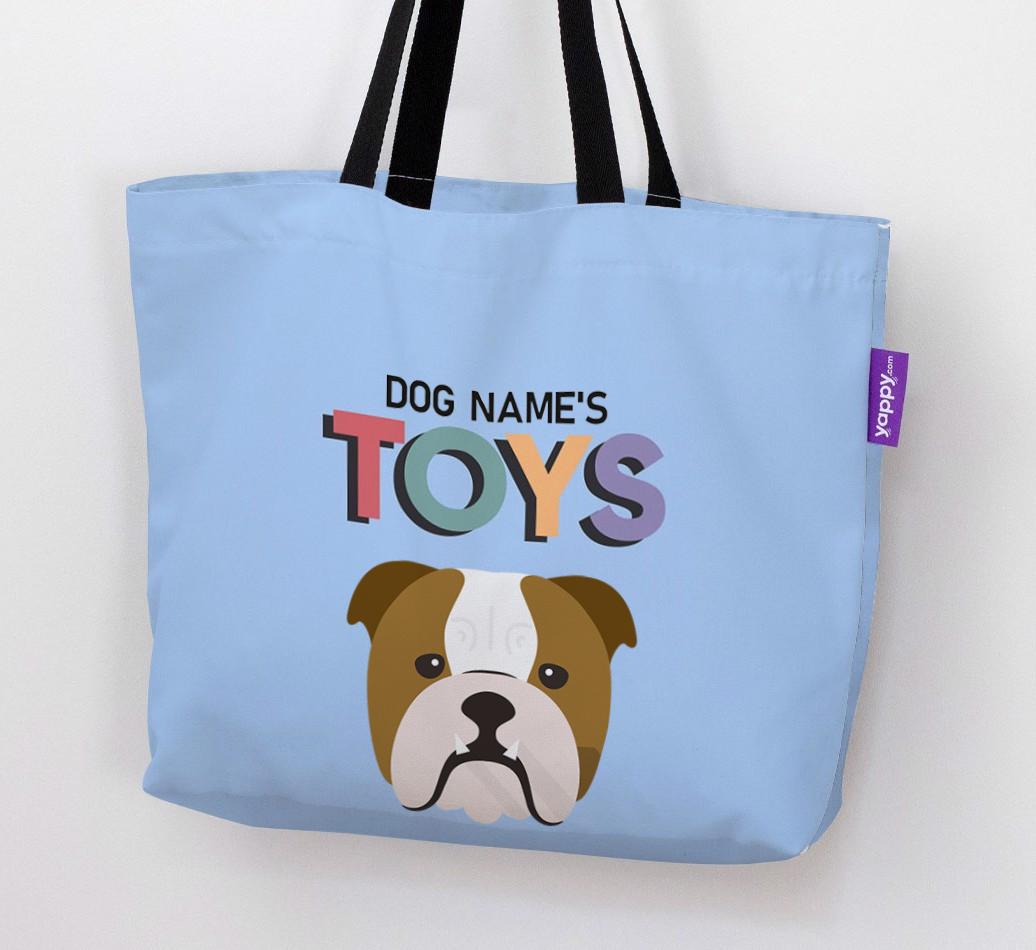 Toys: Personalized {breedFullName} Canvas Bag