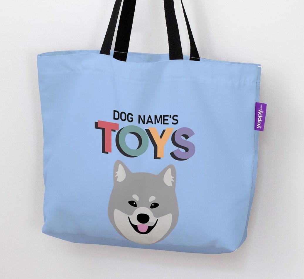 Toys: Personalized {breedFullName} Canvas Bag