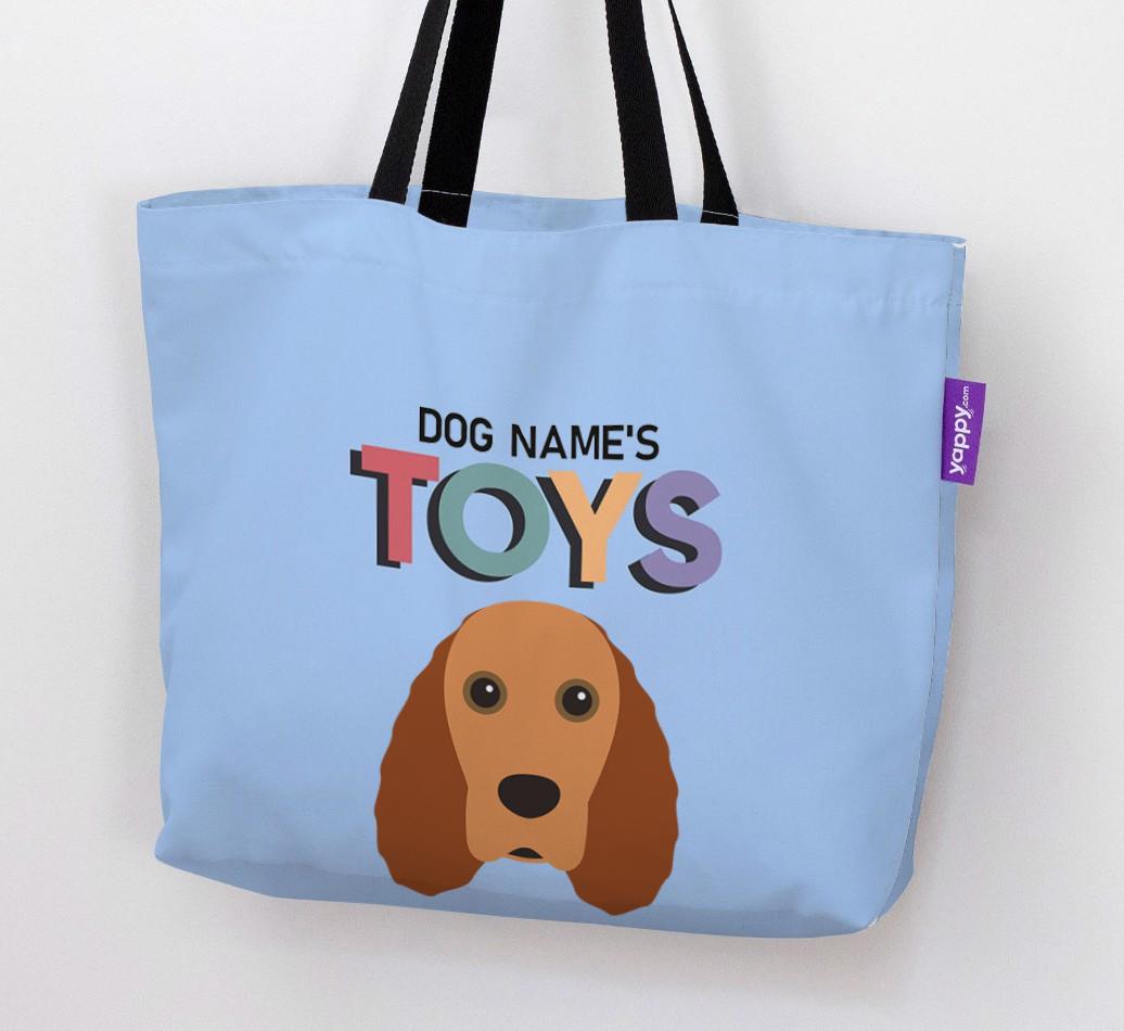 Toys: Personalized {breedFullName} Canvas Bag
