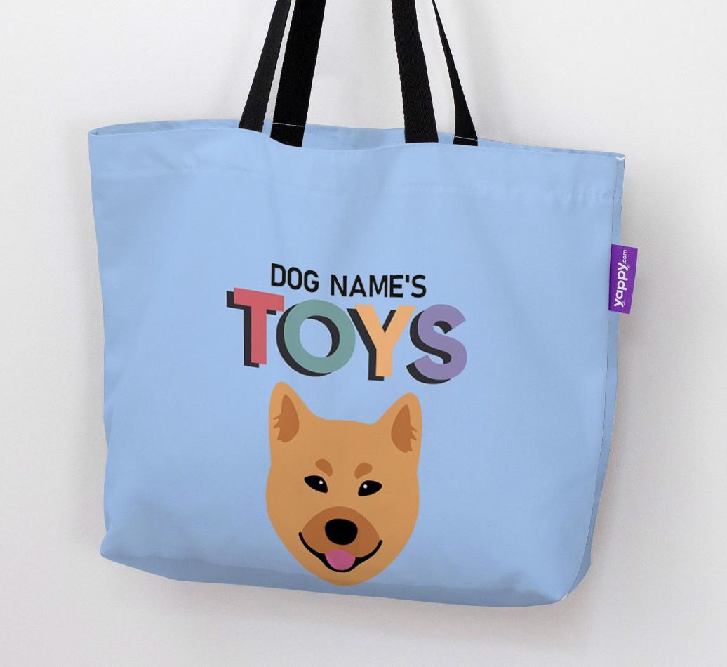 Toys: Personalized {breedFullName} Canvas Bag