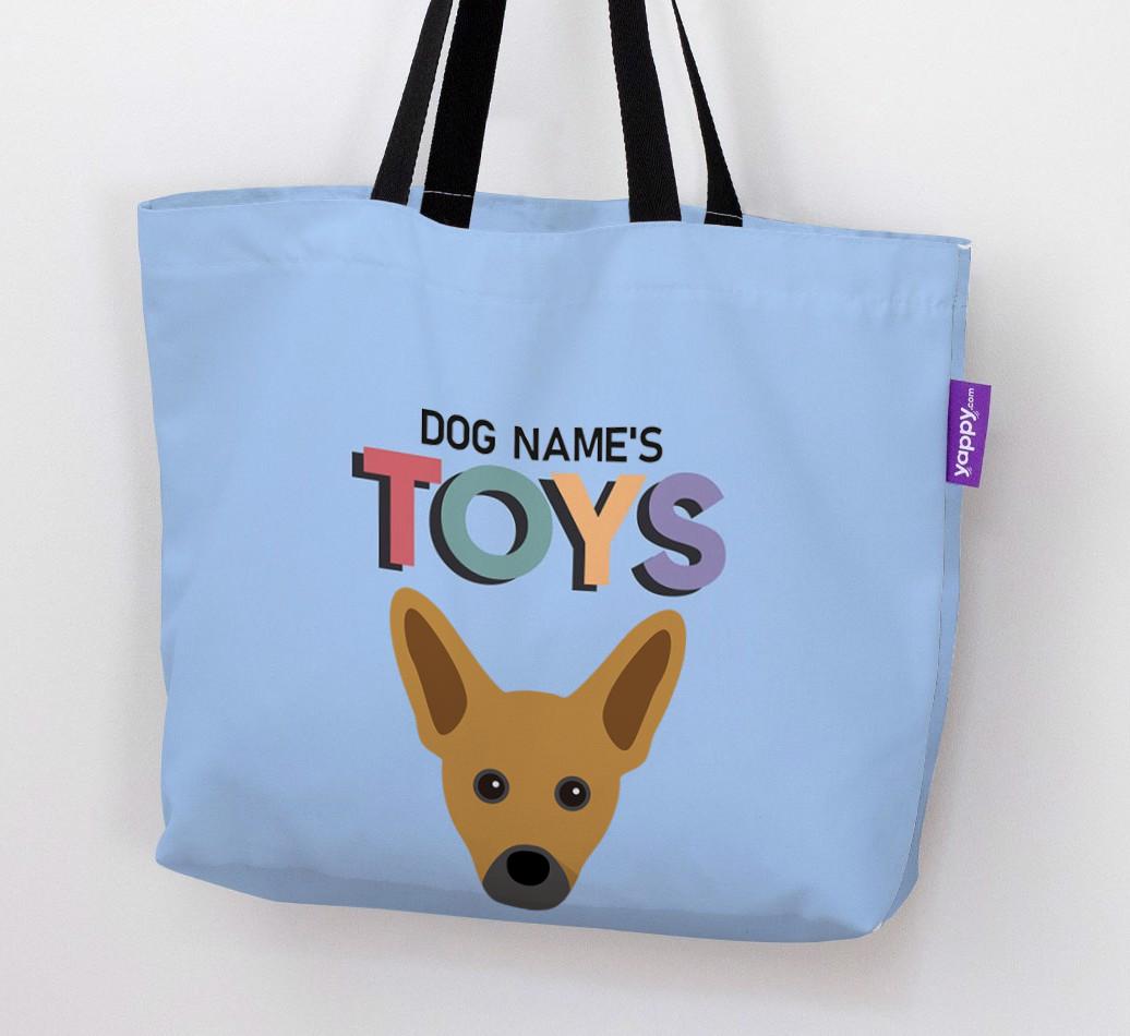 Toys: Personalized {breedFullName} Canvas Bag