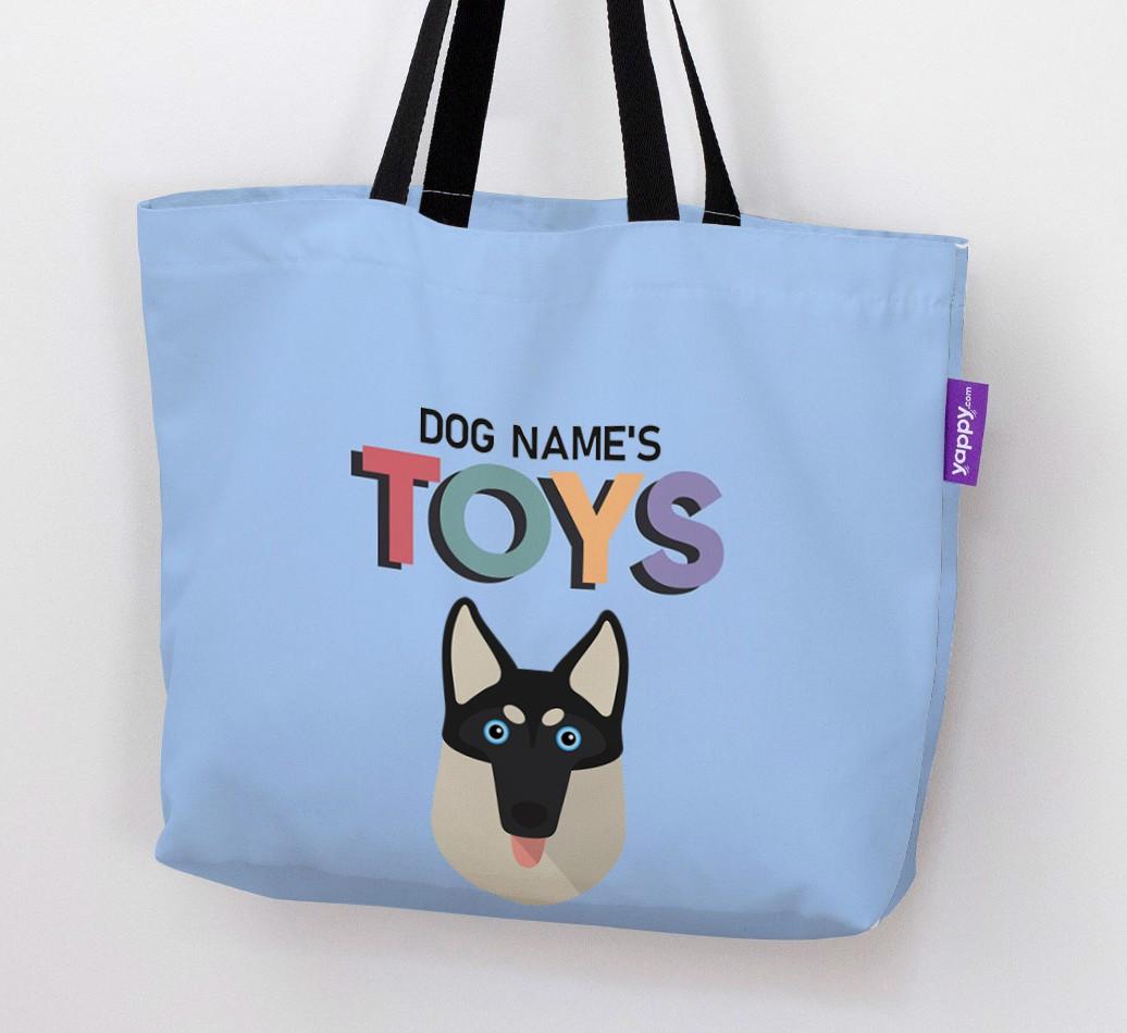 Toys: Personalized {breedFullName} Canvas Bag