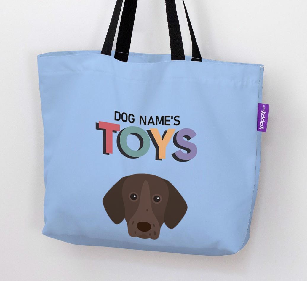 Toys: Personalized {breedFullName} Canvas Bag