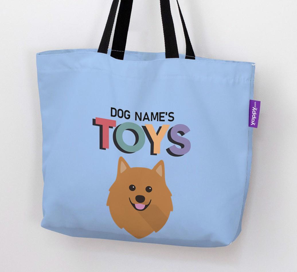 Toys: Personalized {breedFullName} Canvas Bag