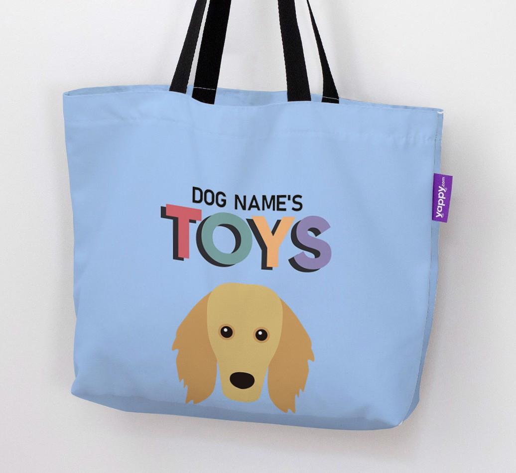 Toys: Personalized {breedFullName} Canvas Bag