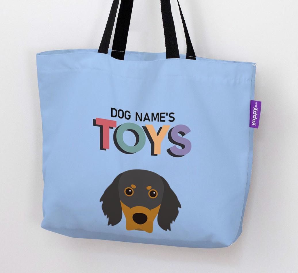 Toys: Personalized {breedFullName} Canvas Bag
