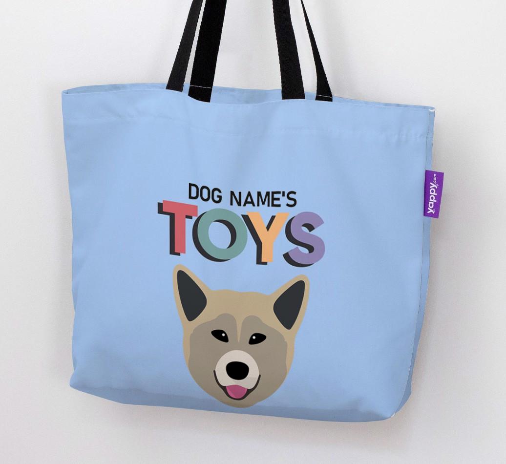 Toys: Personalized {breedFullName} Canvas Bag