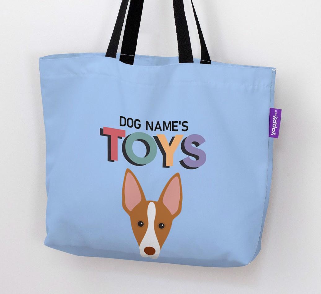 Toys: Personalized {breedFullName} Canvas Bag
