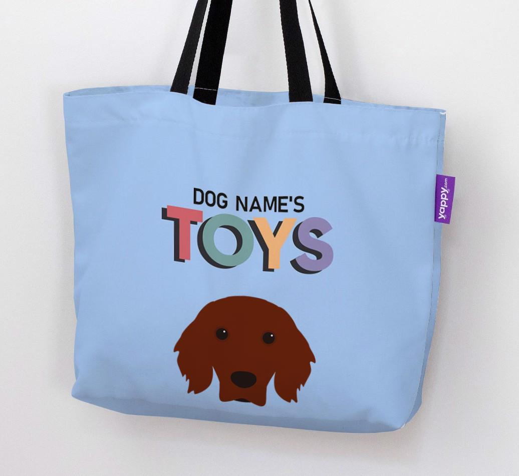 Toys: Personalized {breedFullName} Canvas Bag