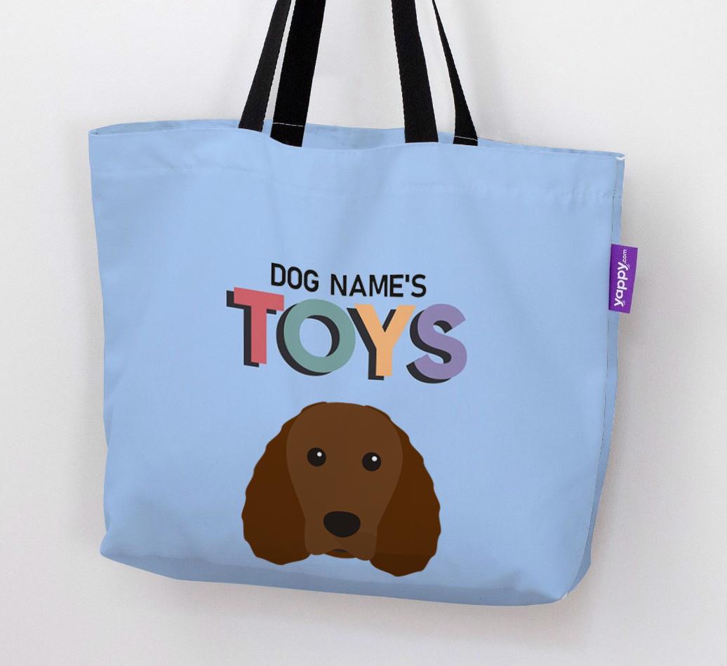 Toys: Personalized {breedFullName} Canvas Bag
