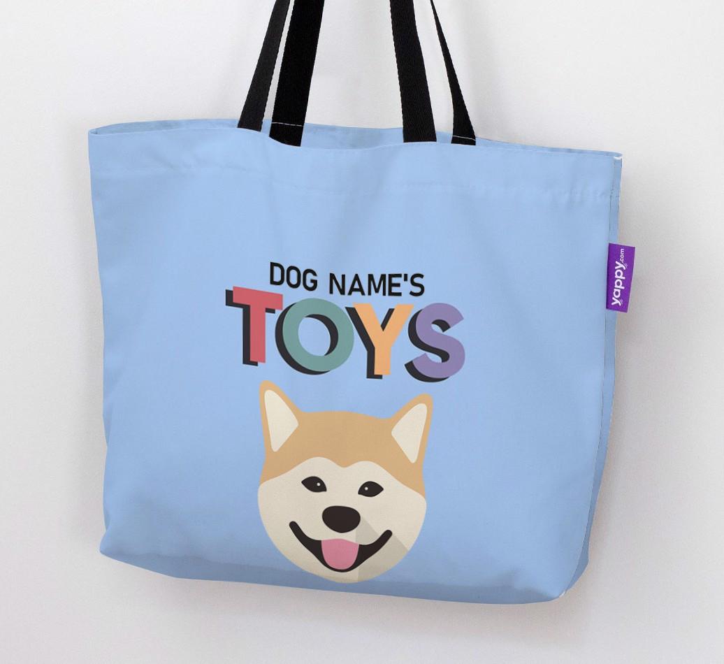 Toys: Personalized {breedFullName} Canvas Bag