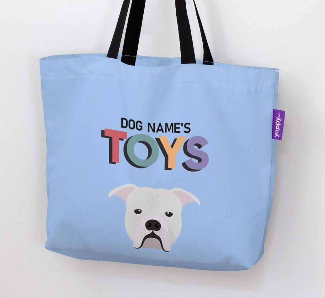 Toys: Personalized {breedFullName} Canvas Bag