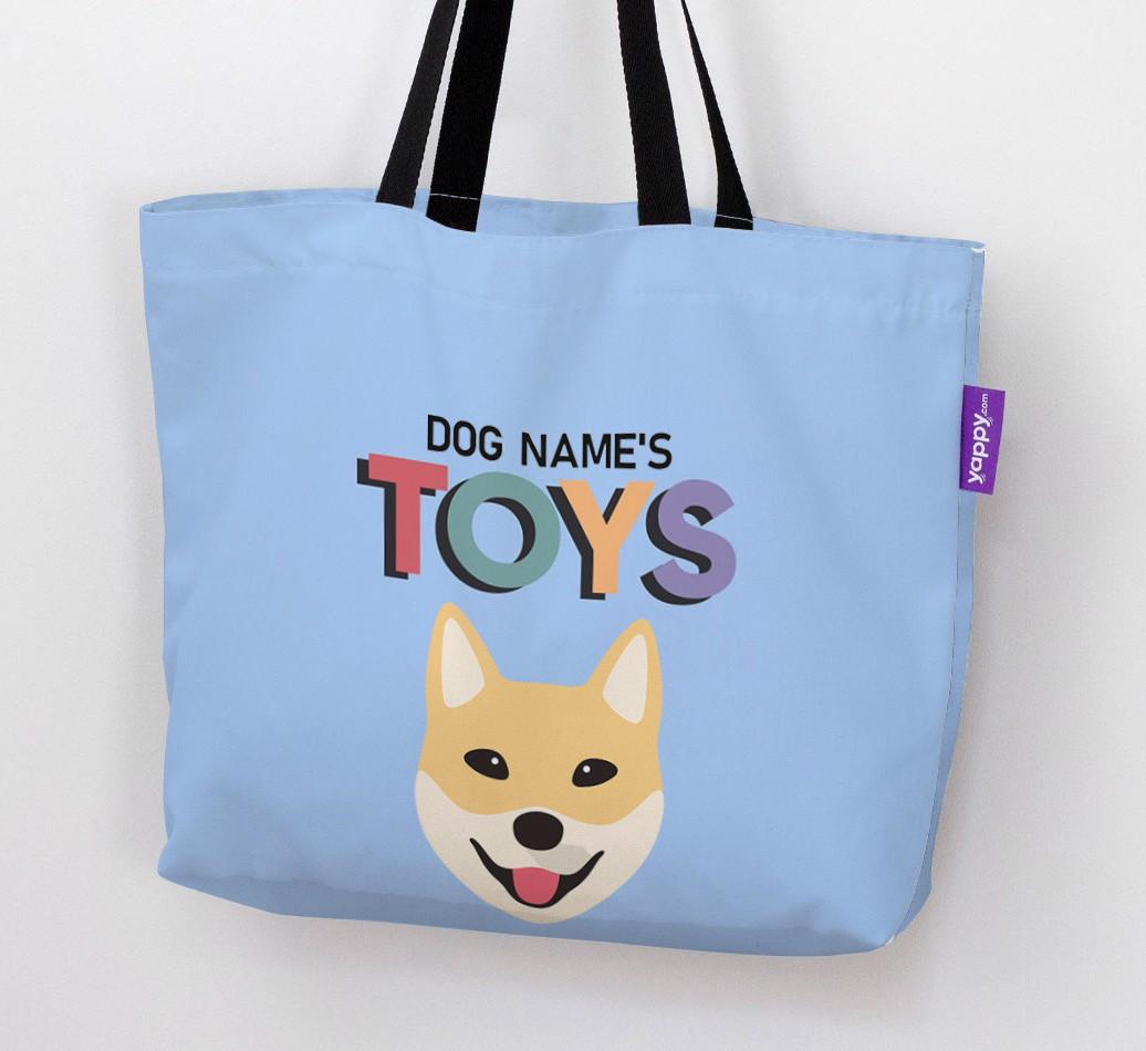 Toys: Personalized {breedFullName} Canvas Bag