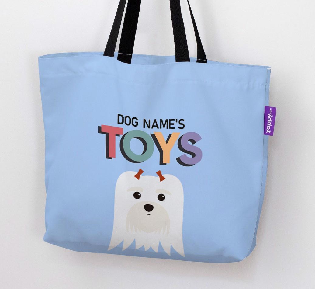 Toys: Personalized {breedFullName} Canvas Bag