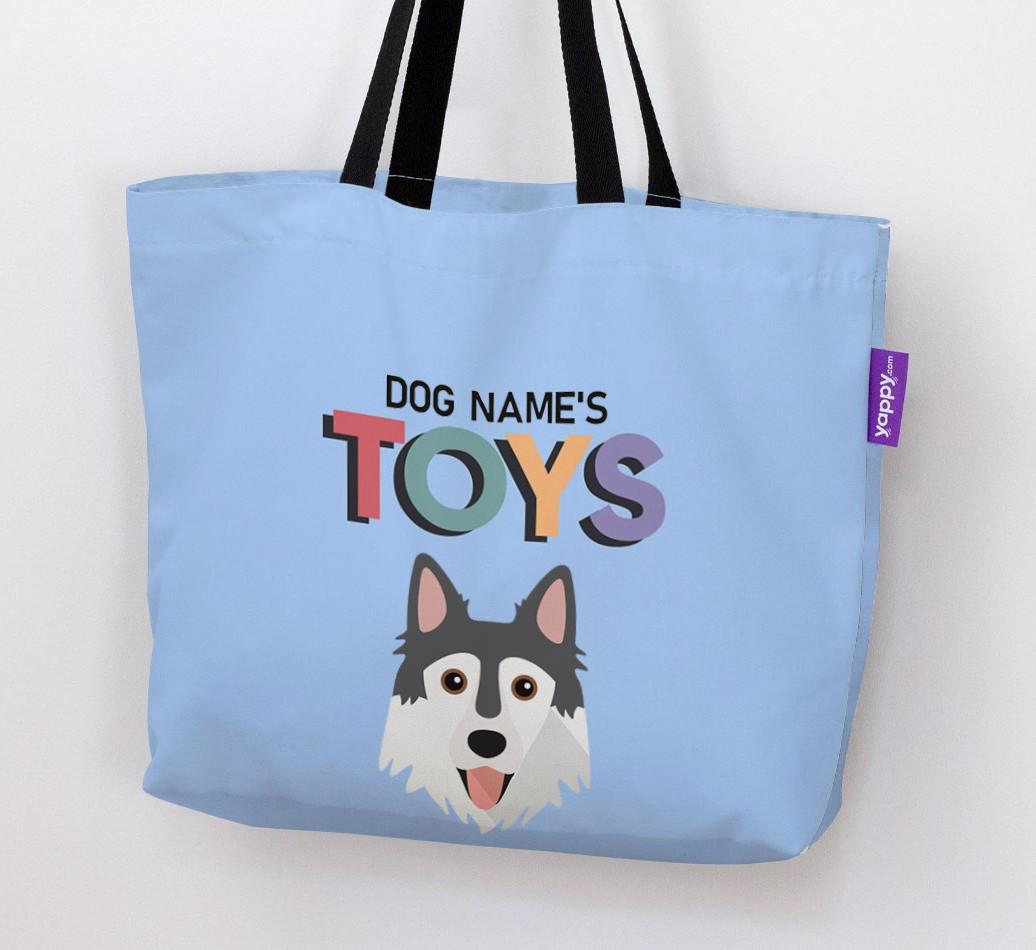Toys: Personalized {breedFullName} Canvas Bag