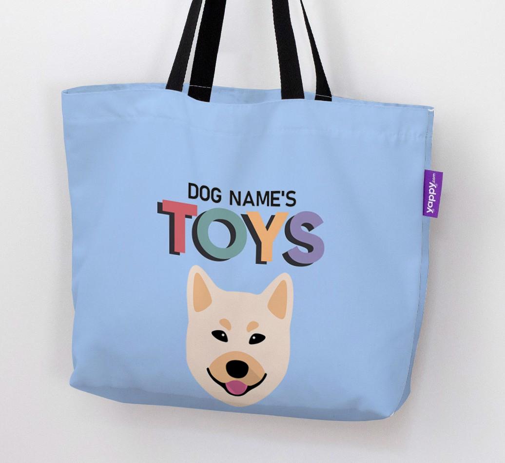 Toys: Personalized {breedFullName} Canvas Bag