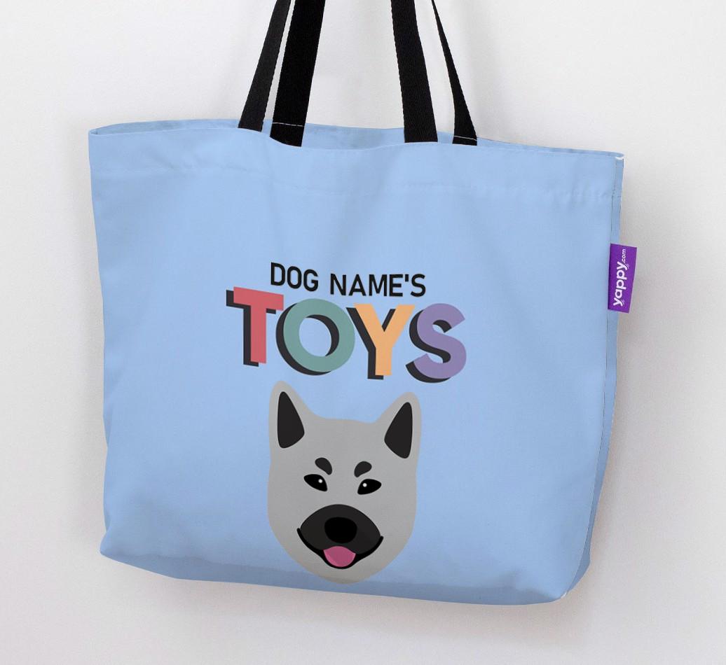 Toys: Personalized {breedFullName} Canvas Bag