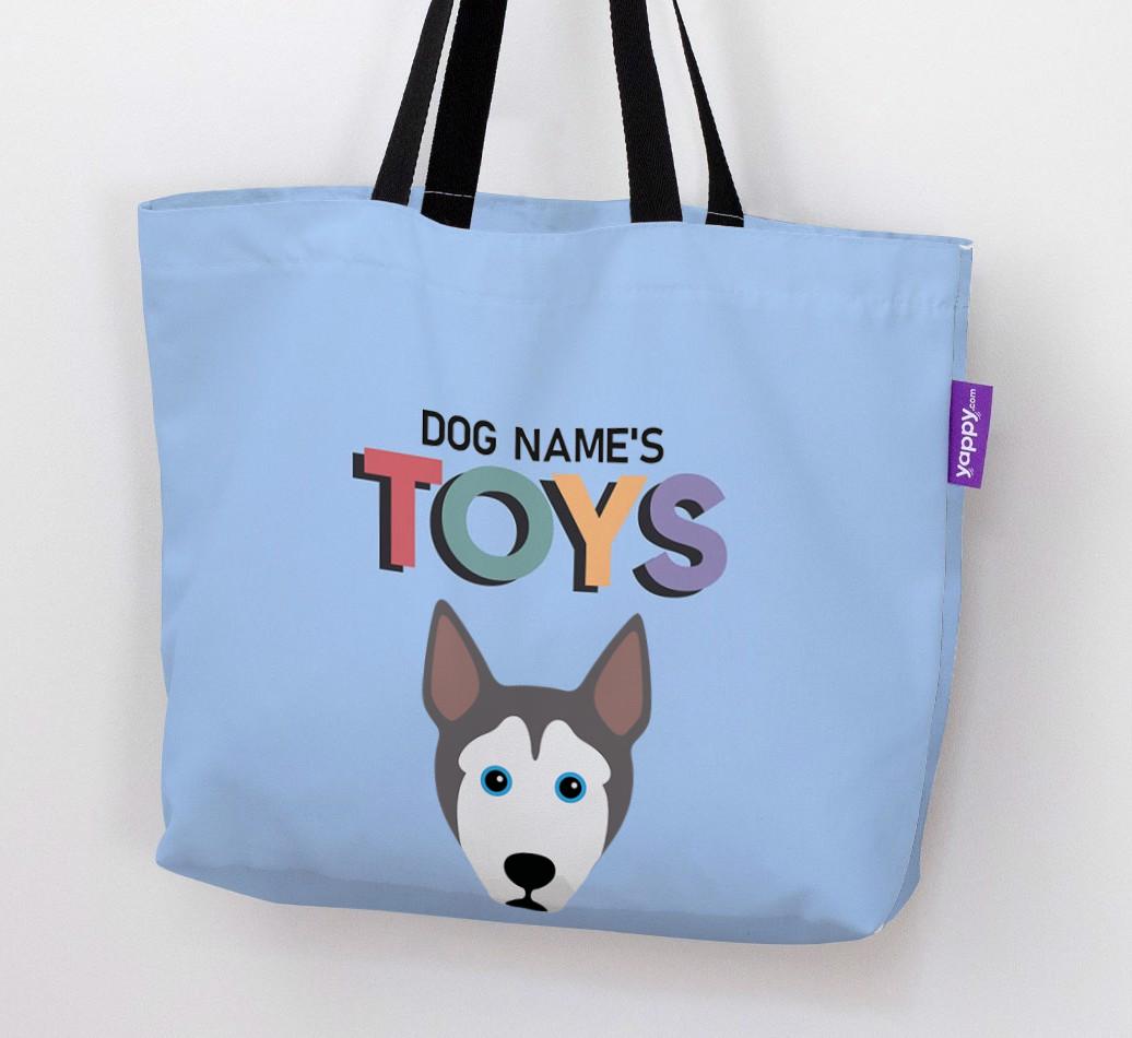 Toys: Personalized {breedFullName} Canvas Bag