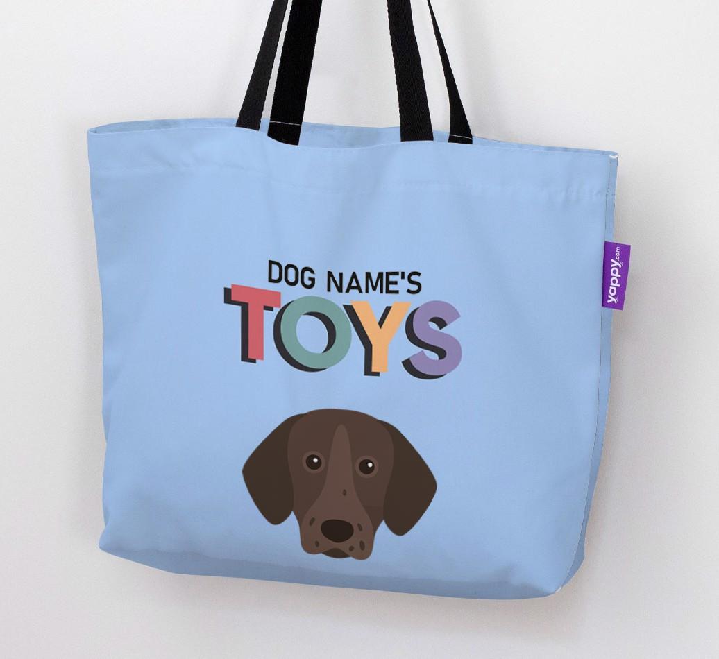 Toys: Personalized {breedFullName} Canvas Bag