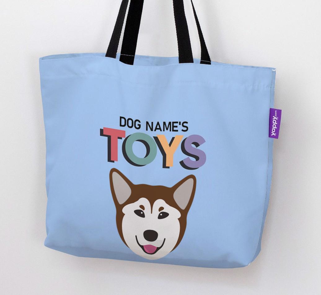 Toys: Personalized {breedFullName} Canvas Bag