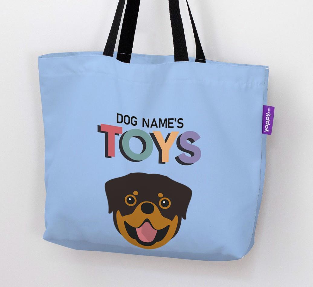 Toys: Personalized {breedFullName} Canvas Bag