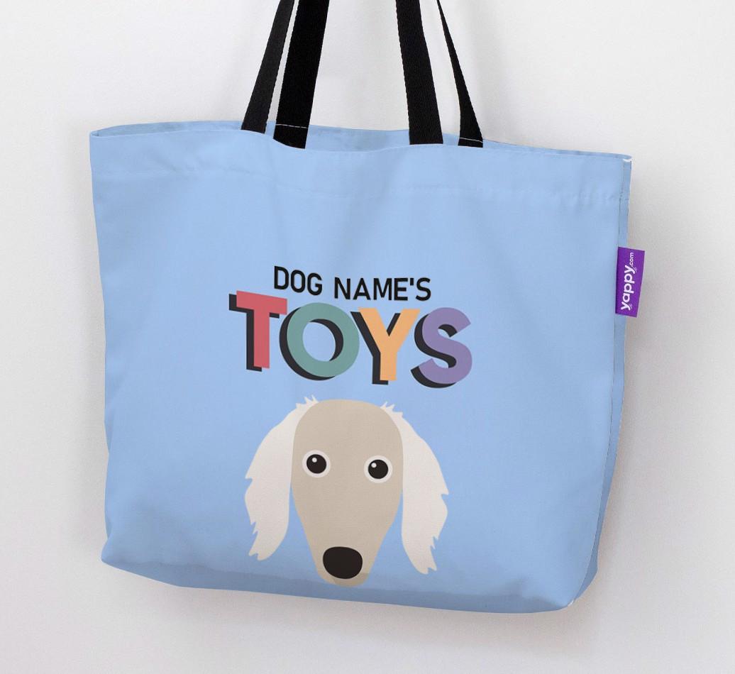 Toys: Personalized {breedFullName} Canvas Bag