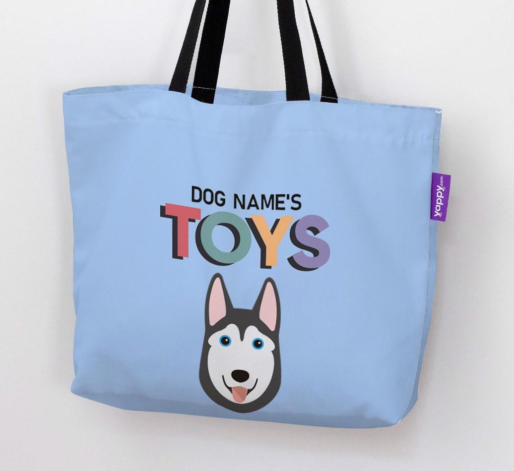 Toys: Personalized {breedFullName} Canvas Bag
