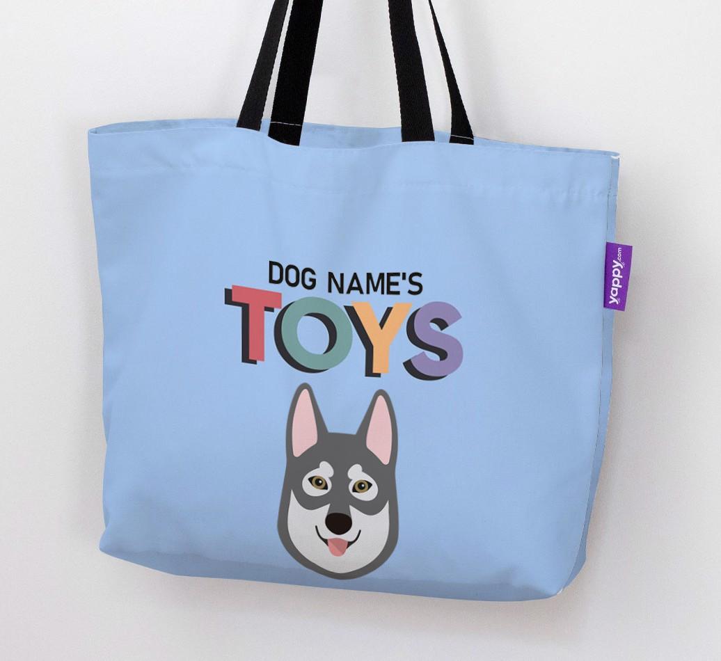 Toys: Personalized {breedFullName} Canvas Bag