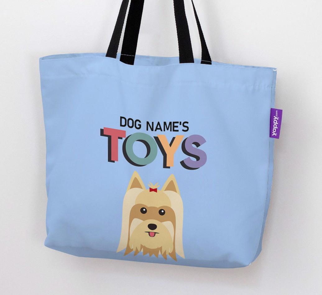 Toys: Personalized {breedFullName} Canvas Bag