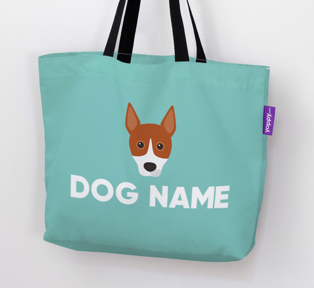 Personalised {dogsName} Icon Canvas Bag