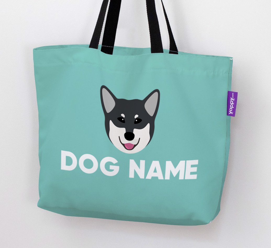 Personalised {dogsName} Icon Canvas Bag