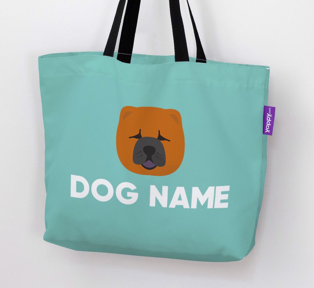 Personalised {dogsName} Icon Canvas Bag