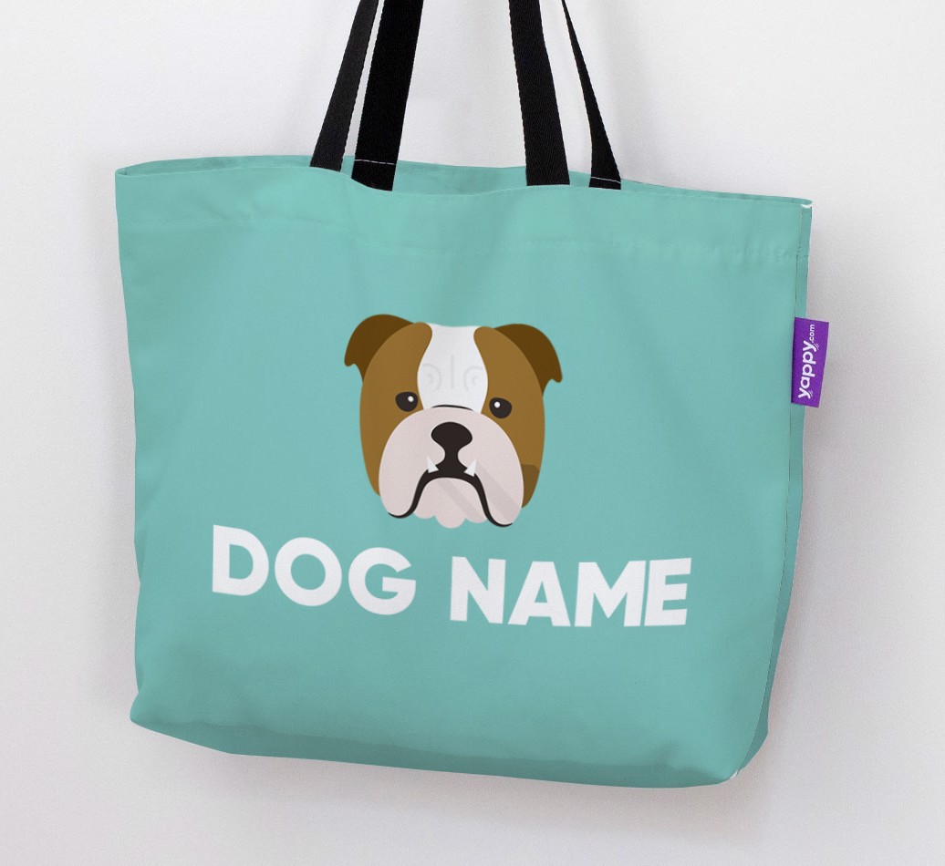 Personalised {dogsName} Icon Canvas Bag
