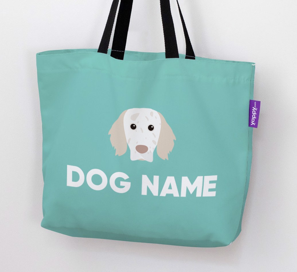 Personalised {dogsName} Icon Canvas Bag