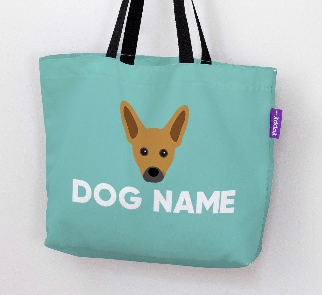 Personalised {dogsName} Icon Canvas Bag