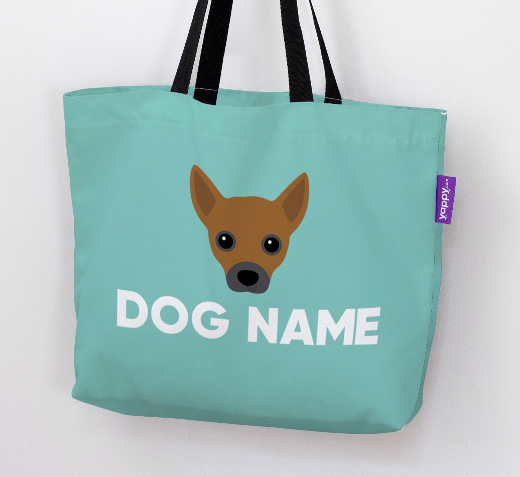 Personalised {dogsName} Icon Canvas Bag