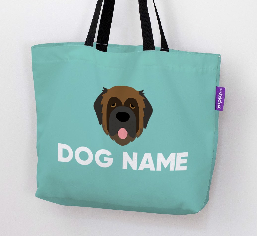 Personalised {dogsName} Icon Canvas Bag