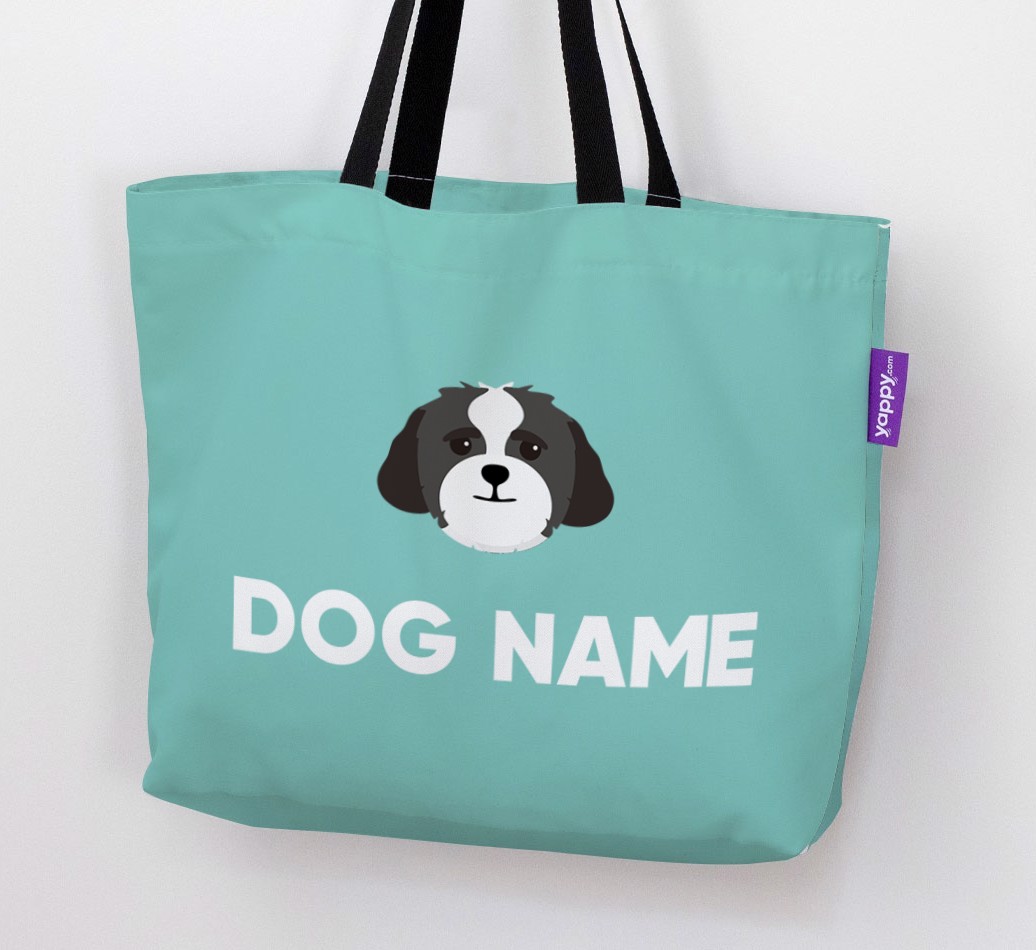 Personalised {dogsName} Icon Canvas Bag