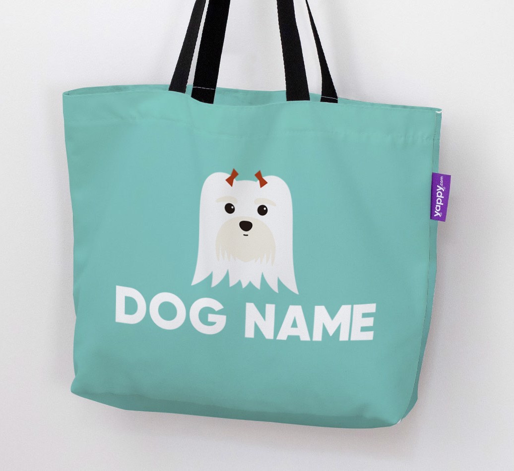 Personalised {dogsName} Icon Canvas Bag